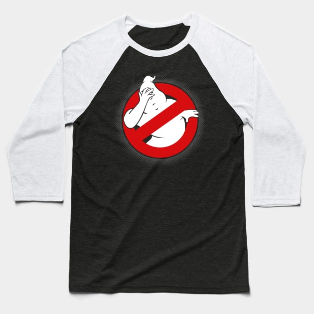 Ghostbusters Facepalm Baseball T-Shirt by edgarascensao